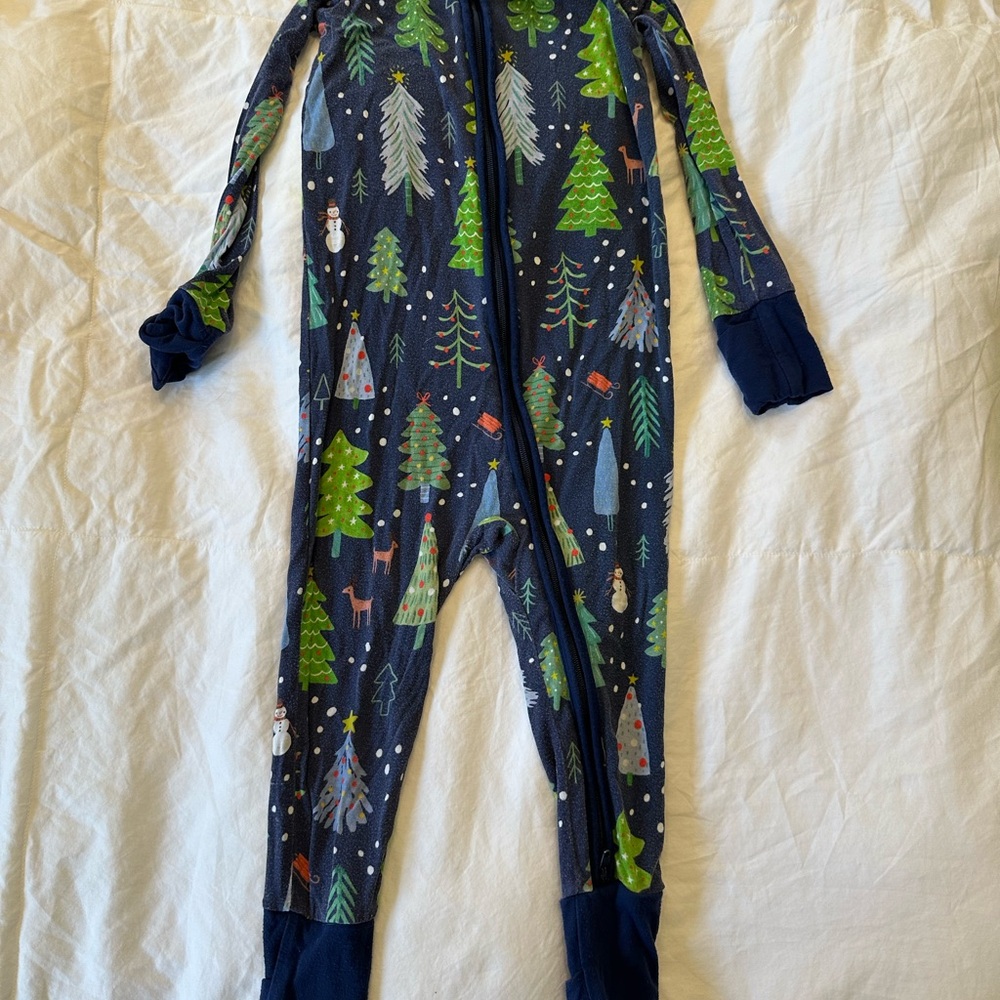 Little Sleepies 12-18 months Christmas trees